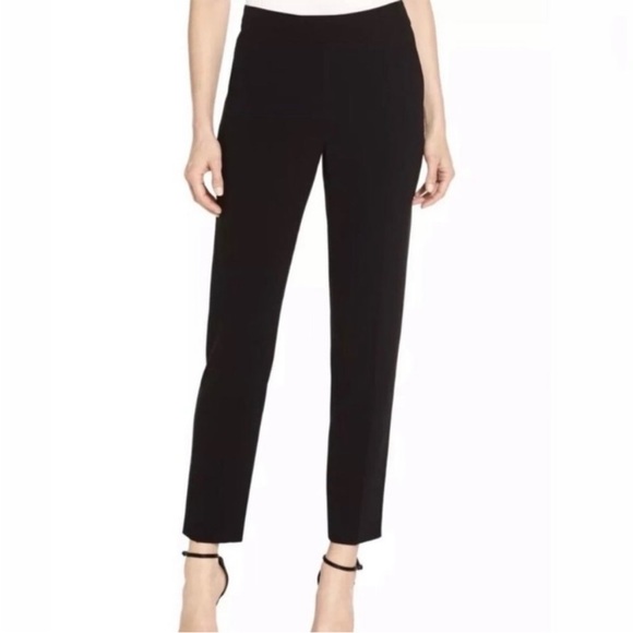 St.John Caviar dress pants. Satin lined Side pockets. Ankle length. 27” inseam. - Picture 4 of 9